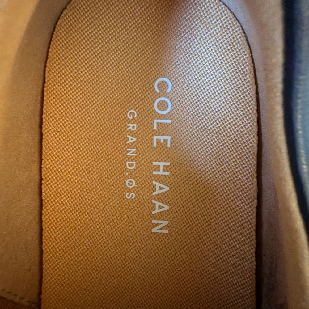 Cole Haan Mens Grand Crosscourt II Navy Blue Leather Sneakers C26522 Size 10.5 M - Picture 5 of 7